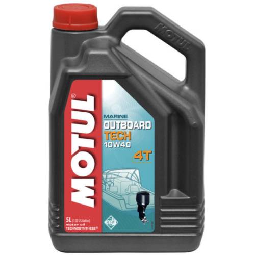 Масло Motul Outboard Tech 4T 10W-40, 1л