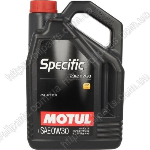 Масло Motul Specific 2312 0W-30 (5л.)