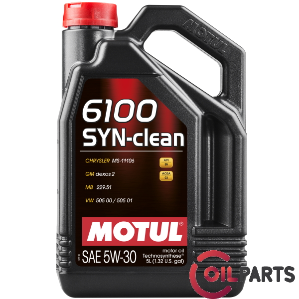 Масло Motul 6100 SYN-CLEAN 5W-30 (5л.)