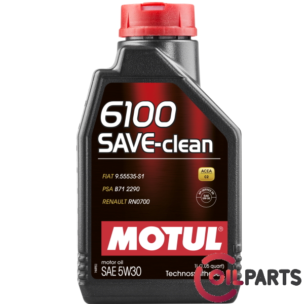 Масло Motul 6100 SAVE-CLEAN 5W-30, 1л. 107960