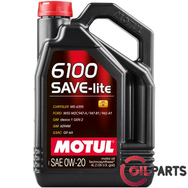 Масло Motul 6100 SAVE-LITE 0W-20, 4л