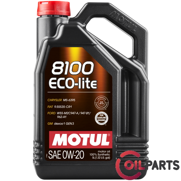 Масло Motul 8100 Eco-lite 0W-20 (5л.)