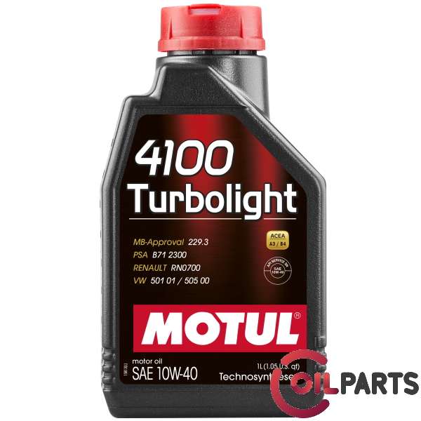 Масло Motul 4100 Turbolight 10W-40 (1л.)