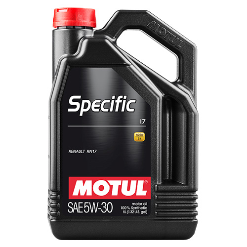 Масло Motul Specific 17 5W-30, 5л. 109841