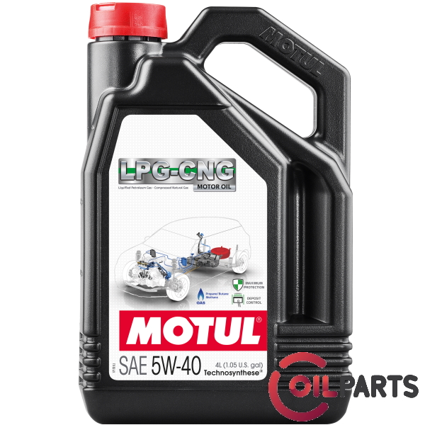 Масло Motul CNG/LPG 5W-40, 4л.