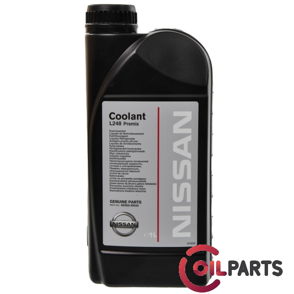 Антифриз Nissan L248 Premix(готовий -38, зеленый), 1л.