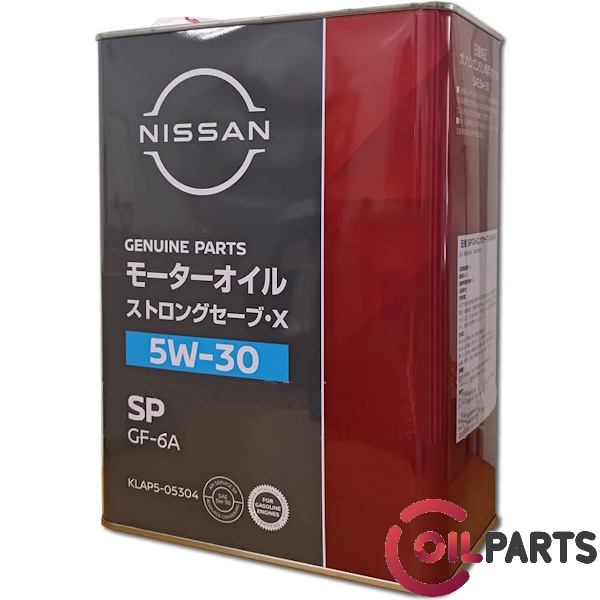 Олива Nissan Strong Save X 5W-30 SP-GF-6A (Japan), 4л. KLAP5-05304 | OILPARTS Олива Nissan Strong Save X 5W-30 SP-GF-6A (Japan), 4л. KLAP5-05304