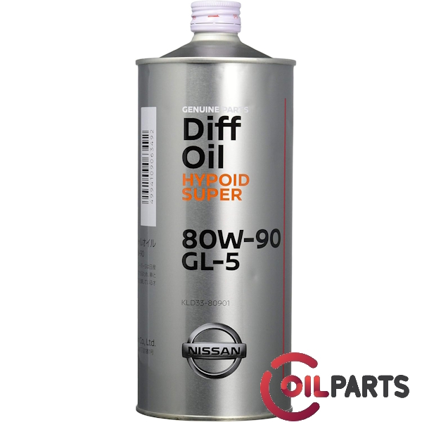 Олива Nissan Diff Oil Hypoid Super GL-5 80W-90 (Japan), 1л.