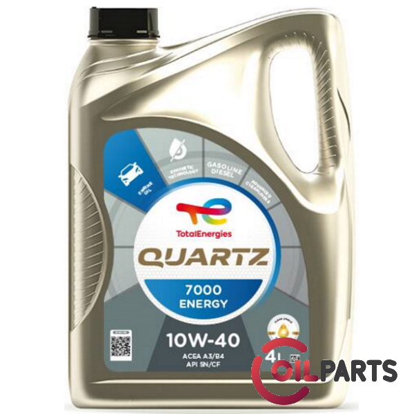 Олива TOTAL QUARTZ 7000 ENERGY 10W-40, 4л. 103624