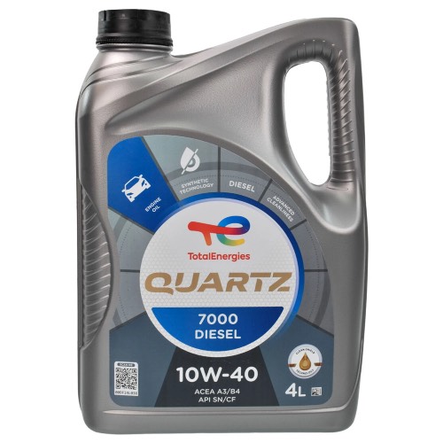 Олива TOTAL QUARTZ D 7000 10W-40, 4л.