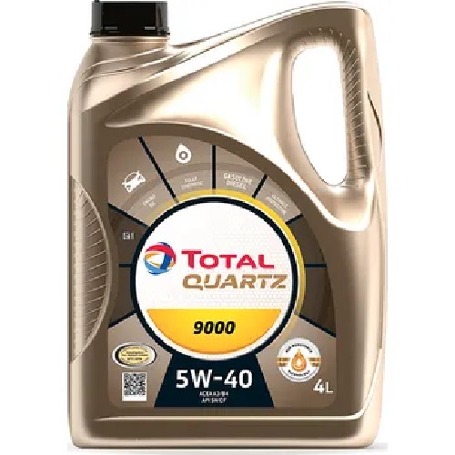 Масло TOTAL QUARTZ 9000 5W-40, 4л