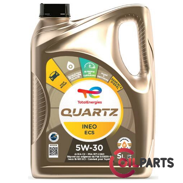 Масло TOTAL QUARTZ INEO ECS 5W-30 (5л.)