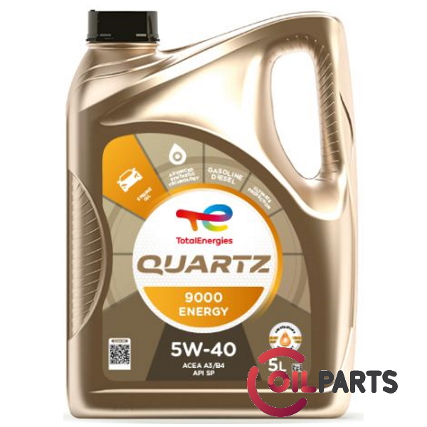 Масло TOTAL QUARTZ 9000 ENERGY 5W-40 (5л.)