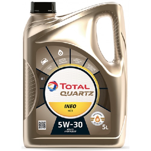 Масло TOTAL QUARTZ INEO MC3 5W-30 (5л.)