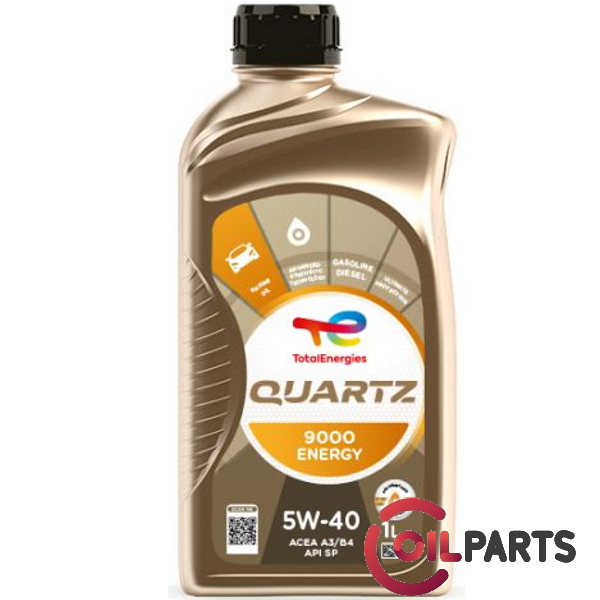 Масло TOTAL QUARTZ 9000 ENERGY 5W-40 (1л.)