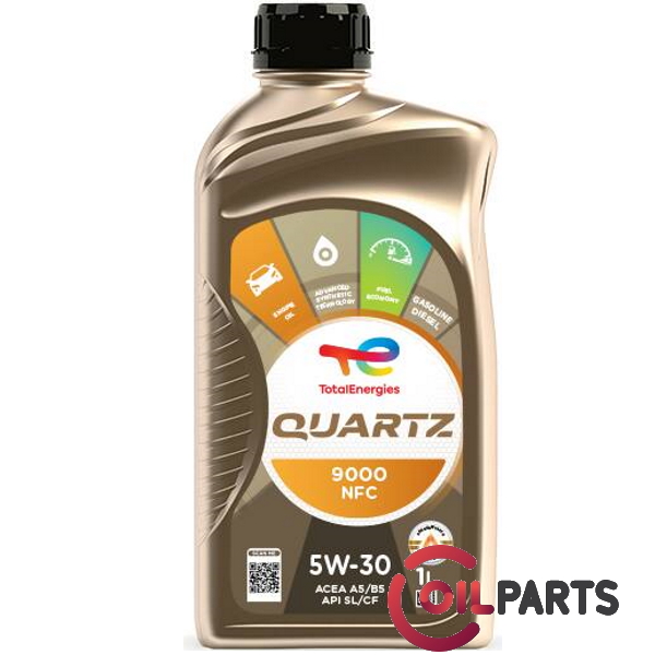 Олива TOTAL QUARTZ 9000 NFC 5W-30, 1л 213777
