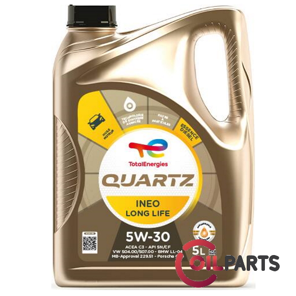 Масло TOTAL QUARTZ INEO LONG LIFE 5W-30 (5л.) 213819