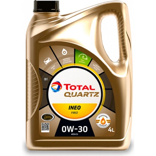 Олива TOTAL QUARTZ INEO FIRST 0W-30, 4л 213834