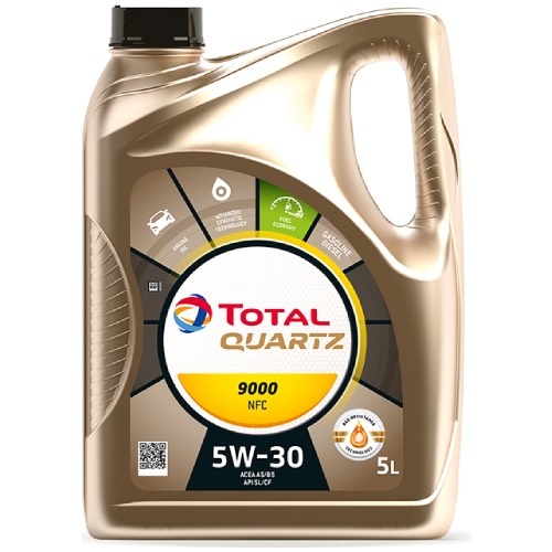 Олива TOTAL QUARTZ 9000 NFC 5W-30, 5л 213835