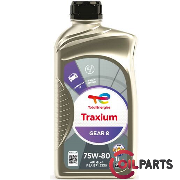 Олива TOTAL TRAXIUM GEAR 8 75W-80, 1л 214082