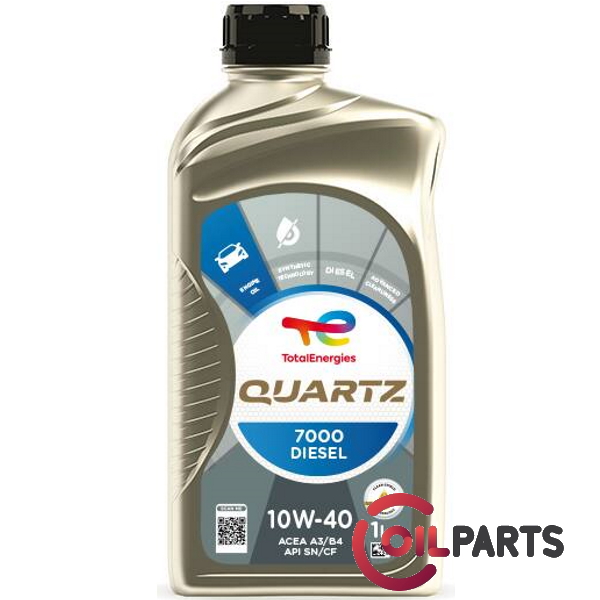 Масло TOTAL QUARTZ DIESEL 7000 10W-40 (1л.)