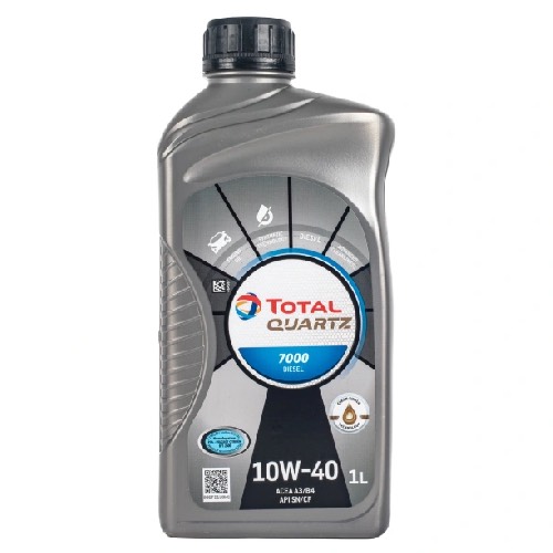 Масло TOTAL QUARTZ DIESEL 7000 10W-40 (1л.)