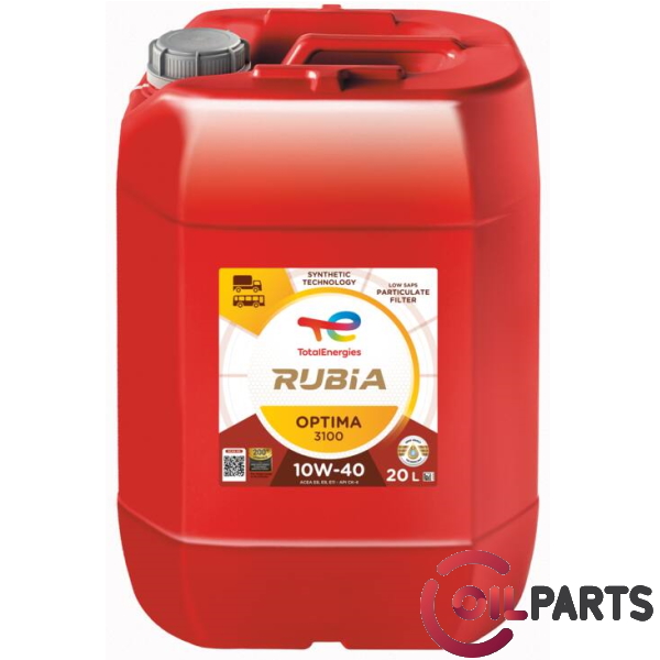 Олива TOTAL RUBIA OPTIMA 3100 10W-40, 20л. 228901
