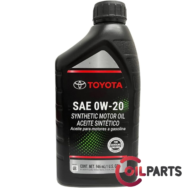 Масло TOYOTA Syntetic Oil 0W-20 (1qt.)