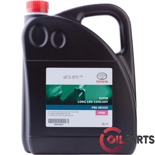 Antifreeze Toyota Super Long Life Pre-Mixed Pink(-37°), 5л.