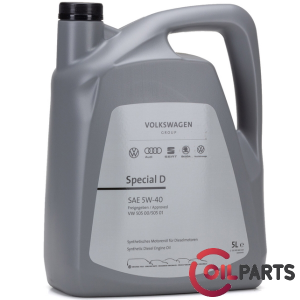 Масло VW Special D SAE 5W-40, 5л