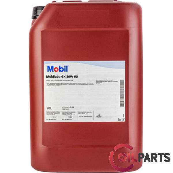 Масло Mobilube GX 80W-90 (20л.)