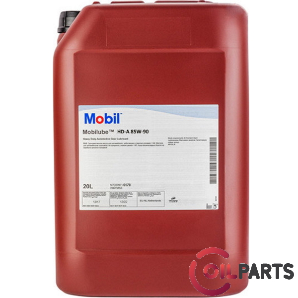 Масло Mobilube HD-A 85W-90 (20л.)