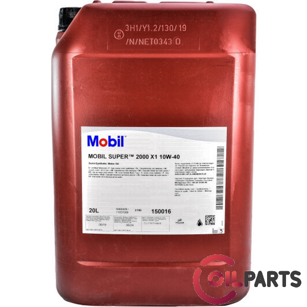 Масло Mobil Super 2000 X1 10W-40 (20л.) | OILPARTS Масло Mobil Super 2000 X1 10W-40 (20л.)