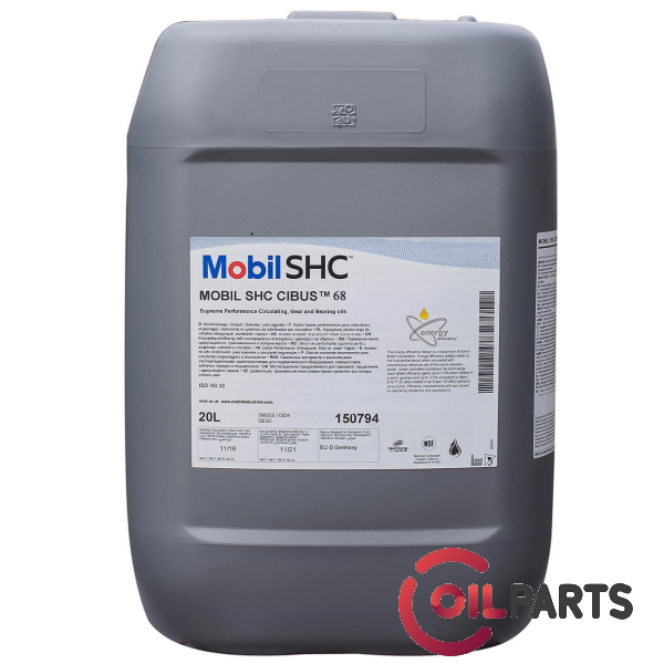 Масло Mobil SHC Cibus 68 (20л.) | OILPARTS Масло Mobil SHC Cibus 68 (20л.)