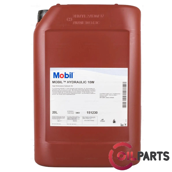 Масло Mobil Hydraulic 10W (20л.)