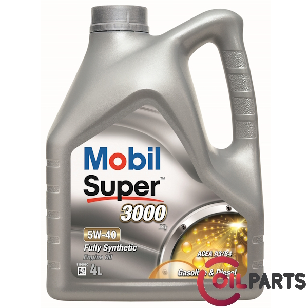 Масло Mobil Super 3000 X1 SAE 5W-40 (4л.)