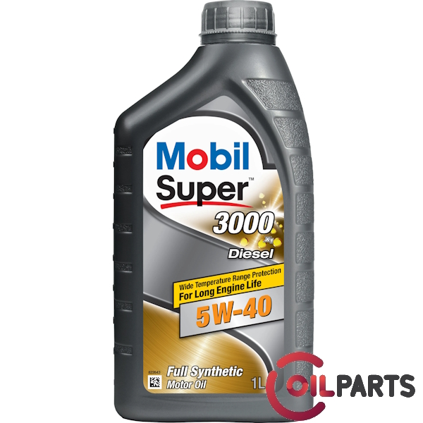 Масло Mobil Super 3000 X1 Diesel 5W-40 (1л.)