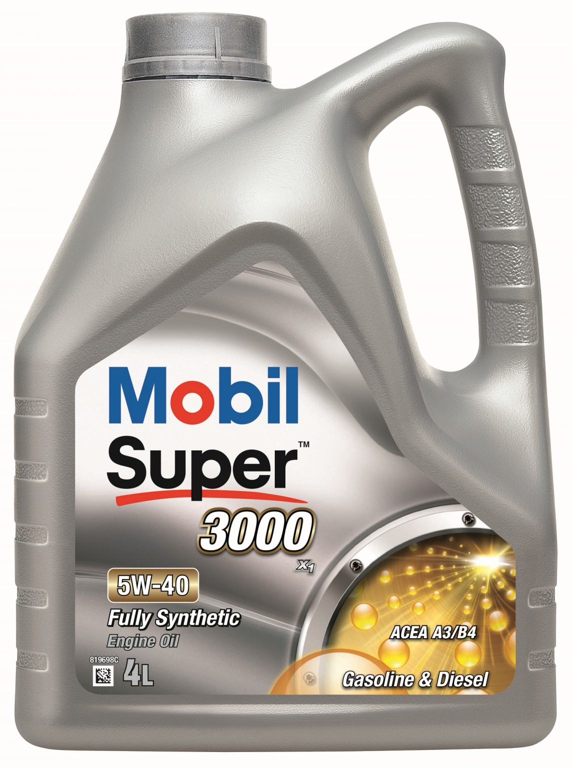 Масло Mobil Super 3000 X1 SAE 5W-40 (4л.)
