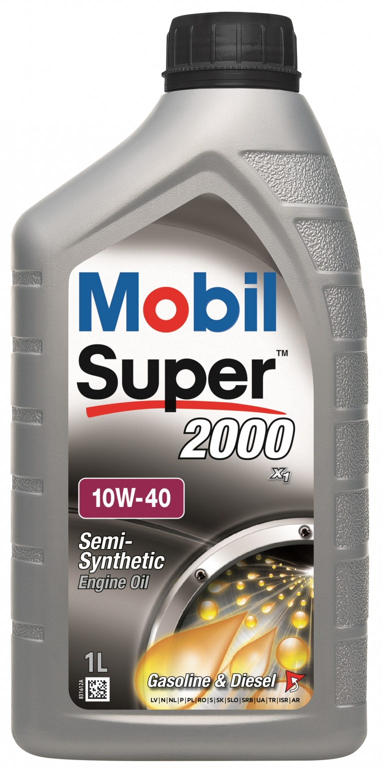 Масло Mobil Super 2000 X1 10W-40 (1л.)