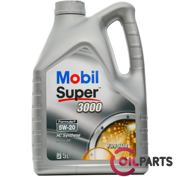 Олива Mobil Super 3000 Formula-F 5W-20, 5л. 153626