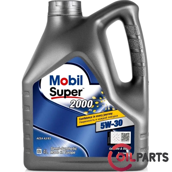 Масло Mobil Super 2000 X1 5W-30, 4л.