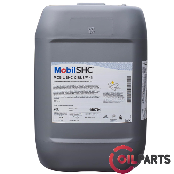 Масло Mobil SHC Cibus 46 (20л.) | OILPARTS Масло Mobil SHC Cibus 46 (20л.)
