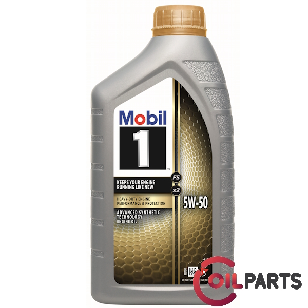 Олива MOBIL 1 FS X2 5W-50, 1л.
