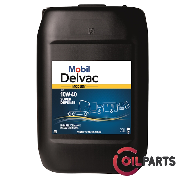 Олива моторна MOBIL Modern Delvac Super Defense 10W-40, 20л. 144718 | OILPARTS Олива моторна MOBIL Modern Delvac Super Defense 10W-40, 20л. 144718