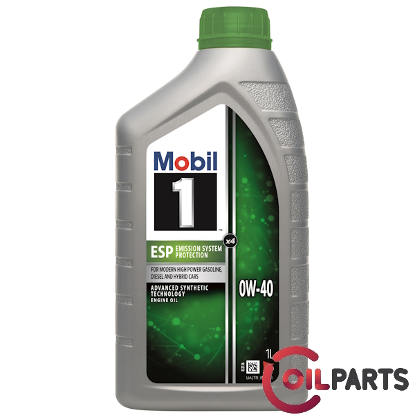 Олива Mobil 1 ESP Formula X4 0W-40, 1л. 157813