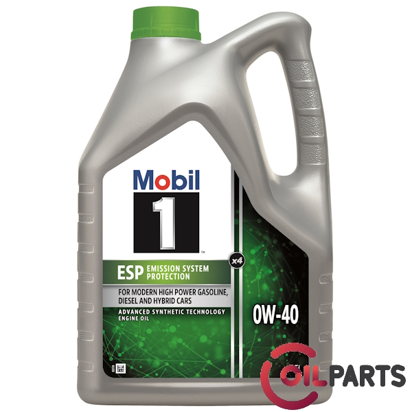 Олива Mobil 1 ESP Formula X4 0W-40, 5л. 157814